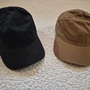 Black and Brown Children's Caps